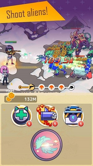 卡哇伊少女枪战2